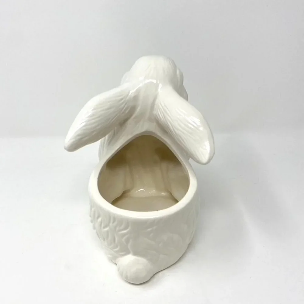 Target Easter Bunny Asparagus Planter Candy Treat Dish